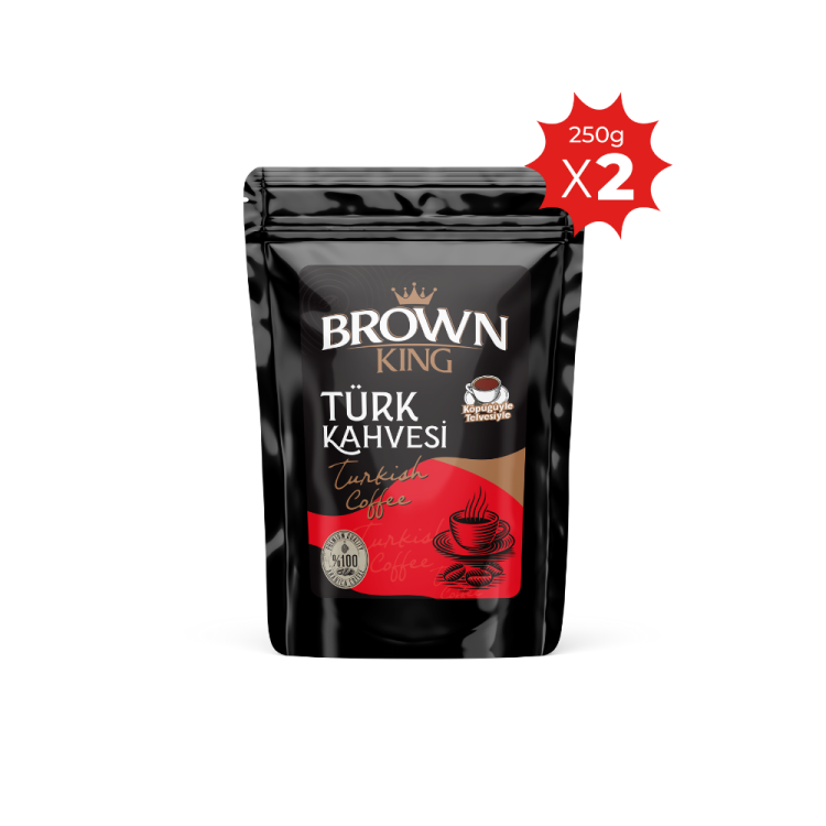 Brown King Türk Kahvesi 250gr*2